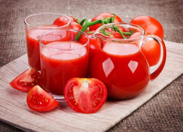 польза томатного сока, томатный сок, полезна пища